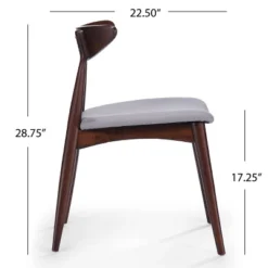 Set Of 2 Barron Dining Chair Light Gray - Christopher Knight Home -Restaurant Furniture Store GUEST 362efb7f adfd 409a 9cc9 60f4fe1bf144