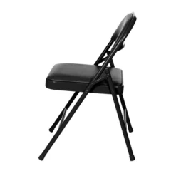 Set Of 4 Vinyl Padded Steel Folding Chairs - Hampden Furnishings -Restaurant Furniture Store GUEST 39f613d3 f9e0 48cc ad9c 03010920548f