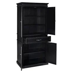 Parsons Pantry Storage Wood/Black - Crosley