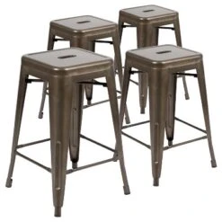 Emma And Oliver 4 Pack 24" High Metal Indoor Counter Bar Stool - Stackable Stool 27 Emma And Oliver 4 Pack 24" High Metal Indoor Counter Bar Stool - Stackable Stool -Restaurant Furniture Store GUEST 3adc90dd fed6 4eb8 9377 de2a9a99ba69