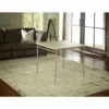 34" Vinyl Top Folding Table - Room & Joy