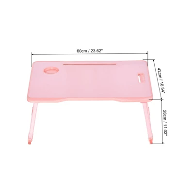 Unique Bargains Laptop Bed Desk Foldable Breakfast Tray Portable Lap Desk With Tablet Slot Cup Holder For Bed Couch Sofa Floor 3 Unique Bargains Laptop Bed Desk Foldable Breakfast Tray Portable Lap Desk With Tablet Slot Cup Holder For Bed Couch Sofa Floor