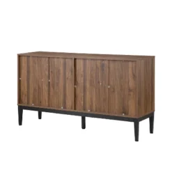 Hargapas 55" Morden 4 Door Storage Sideboard With Metal Legs | KARAT HOME -Restaurant Furniture Store GUEST 3ca6d9cf baeb 4477 bce6 2c26f208f866