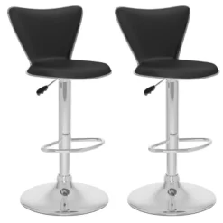 Set Of 2 Adjustable Angled High Back Barstools - CorLiving -Restaurant Furniture Store GUEST 3ca8cc5a d4a0 4669 b36b 822daefc1608