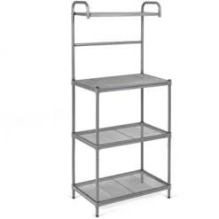Costway 4-Tier Baker's Rack Microwave Oven Stand Shelves Kitchen Storage Rack Organizer 19 Costway 4-Tier Baker's Rack Microwave Oven Stand Shelves Kitchen Storage Rack Organizer -Restaurant Furniture Store GUEST 3d71fa2c fb5b 4f7f 9978 6a05a73ebdee