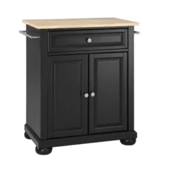 Alexandria Wood Top Portable Kitchen Island/Cart - Crosley -Restaurant Furniture Store GUEST 3e504193 bb05 4d3d a0b1 6709a6d0c9f2