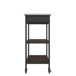 Reida Industrial Kitchen Cart Brown - Room & Joy -Restaurant Furniture Store GUEST 3ebb53ae a498 4810 8e1a 137e02421f89