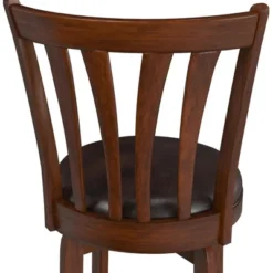 25.5" Savana Swivel Counter Height Barstool Cherry/Black - Hillsdale Furniture -Restaurant Furniture Store GUEST 40e88e31 1ca3 4856 a403 3c907e67dc90