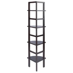 Aiden Corner Bakers Rack Coffee - Winsome Wood -Restaurant Furniture Store GUEST 417784aa 6fea 4d0c 80b0 74fd61105850