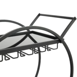 Contemporary Metal Round Bar Cart - Olivia & May 15 Contemporary Metal Round Bar Cart - Olivia & May -Restaurant Furniture Store GUEST 43b1b80f 5383 4b43 be07 5821b06a0ab0