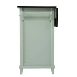 Thall Freestanding Kitchen Island Mint Green/Black - Aiden Lane -Restaurant Furniture Store GUEST 43e3aa62 6b35 482a bfff e4008b210f44