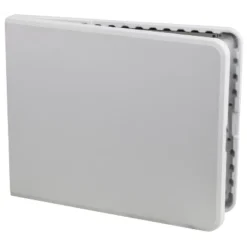 Emma And Oliver 6-Foot Bi-Fold Granite White Plastic Folding Table With Carrying Handle -Restaurant Furniture Store GUEST 449545e0 91cf 4ef2 9bc4 06a8491dd8cb