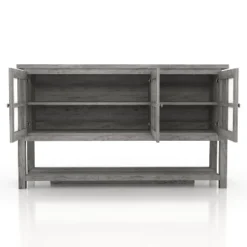 Carita Transitional Windowpane Cabinets Buffet - HOMES: Inside + Out -Restaurant Furniture Store GUEST 457aeba4 f484 4fa2 92f1 a9eb65612974