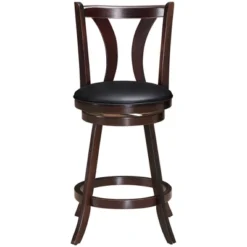 Costway Set Of 2 Swivel Bar Stool 24'' Counter Height Leather Padded Dining Kitchen Chair 14 Costway Set Of 2 Swivel Bar Stool 24'' Counter Height Leather Padded Dining Kitchen Chair -Restaurant Furniture Store GUEST 4710aa7a e621 49fe 9f5f 77864c7fa920