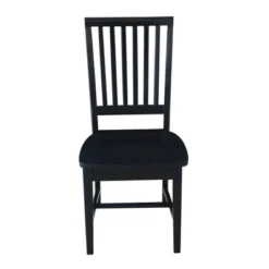 Set Of 3 42" Dual Table With 2 Mission Chairs Dining Sets Black - International Concepts -Restaurant Furniture Store GUEST 47b4dbf1 8677 4974 a516 55854a941e3c