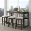 Enrico Multipurpose Bar Table Set Brown - Picket House Furnishings 1 Enrico Multipurpose Bar Table Set Brown - Picket House Furnishings -Restaurant Furniture Store GUEST 480e5afb e29c 445a 8a97 300bc5624f2b