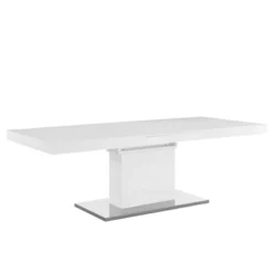 Vector Extendable Dining Table White Silver - Modway 10 Vector Extendable Dining Table White Silver - Modway -Restaurant Furniture Store GUEST 48942bf2 2d48 4f04 8e0b de48b26f1de7
