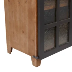 Industrial Wood Standing Wine Rack Brown - Olivia & May -Restaurant Furniture Store GUEST 48ae6c75 7c5f 4d40 afe1 43eefee7b605