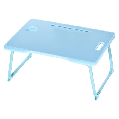 Unique Bargains Laptop Bed Desk Foldable Breakfast Tray Portable Lap Desk With Tablet Slot Cup Holder For Bed Couch Sofa Floor 9 Unique Bargains Laptop Bed Desk Foldable Breakfast Tray Portable Lap Desk With Tablet Slot Cup Holder For Bed Couch Sofa Floor - Image 7