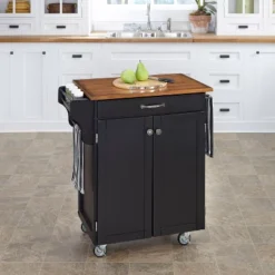 Cuisine Kitchen Cart Black Base - Home Styles -Restaurant Furniture Store GUEST 49650a41 bb77 4bd3 ad56 11f8dce2eab7