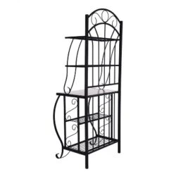 Valencia Baker Rack Storage Unit Metal/Black - Boraam Industries 7 Valencia Baker Rack Storage Unit Metal/Black - Boraam Industries -Restaurant Furniture Store GUEST 4991175e 2ba5 4f89 8c78 372bcee0ff74