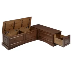 Colby Backless Nook Dining Sets Brown - Linon -Restaurant Furniture Store GUEST 49e942b5 ebde 4597 8c07 4e923304a661