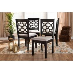 4pc Peter Fabric Upholstered And Wood Dining Chairs - Baxton Studio 11 4pc Peter Fabric Upholstered And Wood Dining Chairs - Baxton Studio -Restaurant Furniture Store GUEST 4b795366 67a3 4849 a27c a6649bd8e1ac