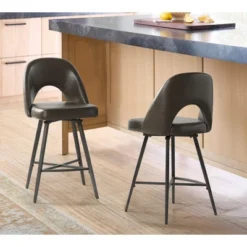 Tilano Modern Counter&Bar Stool,set Of 2 With Cutout Design | ARTFUL LIVING DESIGN -Restaurant Furniture Store GUEST 4bd174a9 41f9 47c7 a594 0603cc8e6704