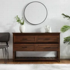 Transitional 4 Drawer Buffet - Saracina Home -Restaurant Furniture Store GUEST 4ca230fb 6483 42d0 a662 9517c9a1b929