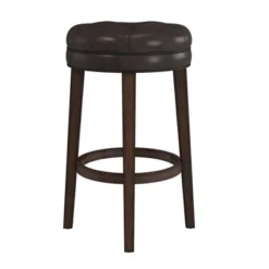 30.5" Krauss Wood Backless Swivel Barstool Charcoal Gray - Hillsdale Furniture -Restaurant Furniture Store GUEST 4ccddecf 6998 4587 8953 b88c70bfb790