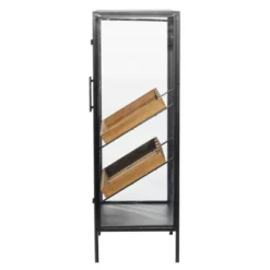 Contemporary Wood Standing Wine Rack Black - Olivia & May -Restaurant Furniture Store GUEST 4e118359 8d36 4030 867c 40a4d3b0686a