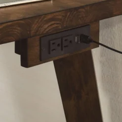 Ballivor Counter Height Dining Table Sets With USB Plug Dark Walnut - HOMES: Inside + Out -Restaurant Furniture Store GUEST 4ff9ab6e c87e 408d abbe 60cec22d6d40