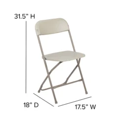 Flash Furniture Hercules™ Series Plastic Folding Chair - 10 Pack 650LB Weight Capacity -Restaurant Furniture Store GUEST 50c855a4 e4a3 4ceb 8058 4bc0facf7f56