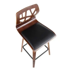 Set Of 2 Folia Mid-Century Modern Counter Height Barstools - LumiSource -Restaurant Furniture Store GUEST 50e68ce2 a4d2 4e6d 8c3b b591bfff3343