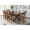 9pc Jackson Extendable Dining Table Set Dark Hazelnut - Powell Company -Restaurant Furniture Store GUEST 5180845b 4fa6 4e0b bdf0 a9d1e29f4a95