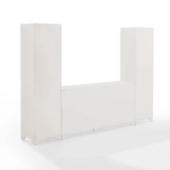 3pc Tara Sideboard And Bookcase Set Distressed White - Crosley -Restaurant Furniture Store GUEST 5317b75b d994 43bf 82dd c84d7d6fcc57