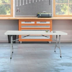 6" Resin Multi Purpose Table Light Gray - OSP Home Furnishings -Restaurant Furniture Store GUEST 533e2685 a038 4683 ba9b 99b3fd82c93f