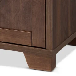 Carrie Walnut Finished Wood Wine Storage Cabinet Walnut - Baxton Studio 17 Carrie Walnut Finished Wood Wine Storage Cabinet Walnut - Baxton Studio -Restaurant Furniture Store GUEST 559b0898 f43d 4993 8ed4 6fa8887af007