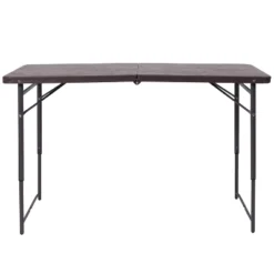 Emma And Oliver 4-Foot Height Adjustable Bi-Fold Dark Gray Plastic Folding Table With Handle 20 Emma And Oliver 4-Foot Height Adjustable Bi-Fold Dark Gray Plastic Folding Table With Handle -Restaurant Furniture Store GUEST 560e7e75 21db 453c a1ee c62b62072aa8