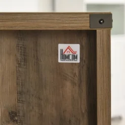 HOMCOM Wooden Farmhouse Sideboard, Storage Buffet Cabinet With 2 Large Drawers, X-Shaped Wine Rack, And Cabinets, Distressed Brown 13 HOMCOM Wooden Farmhouse Sideboard, Storage Buffet Cabinet With 2 Large Drawers, X-Shaped Wine Rack, And Cabinets, Distressed Brown -Restaurant Furniture Store GUEST 56543805 48f8 43ba a180 7c9b8163da65