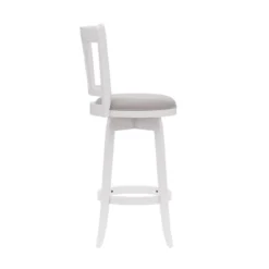 30" Presque Isle Wood Bar Height Swivel Stool White - Hillsdale Furniture -Restaurant Furniture Store GUEST 574a7781 4923 436b 8d8f 2938bd5b16b0