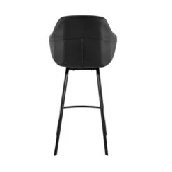 26" Brigden Swivel Counter Height Barstool With Faux Leather Black Metal - Armen Living 16 26" Brigden Swivel Counter Height Barstool With Faux Leather Black Metal - Armen Living -Restaurant Furniture Store GUEST 5926b4e4 5636 4db0 bb4b 0349e4e0d193