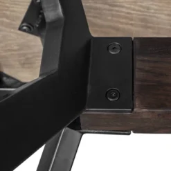 Nevada Trestle Base Dining Table Rustic Oak - Armen Living 14 Nevada Trestle Base Dining Table Rustic Oak - Armen Living -Restaurant Furniture Store GUEST 5990a4c2 931c 47d4 959d 38c4c217682d