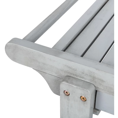 Orland Tea Trolley - Grey - Safavieh 3 Orland Tea Trolley - Grey - Safavieh