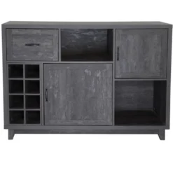 FC Design 52"W Sideboard Storage Cabinet With Wine Racks, Storage Cabinets, Drawer, Large Dining Server Cupboard Buffet Table -Restaurant Furniture Store GUEST 5c42b2e7 d78e 41bb 91c3 784605e9e033