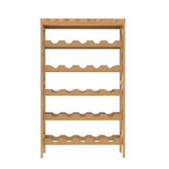 Hastings Home 25-Bottle Holder Freestanding Wine Rack With Tabletop, Brown 11 Hastings Home 25-Bottle Holder Freestanding Wine Rack With Tabletop, Brown -Restaurant Furniture Store GUEST 5cefc7cd c7ff 48af b1db 62e6e102cd36