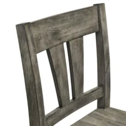 2pc Grayson Counter Height Barstool And Side Chair Set With Wooden Seats Gray - Picket House Furnishings -Restaurant Furniture Store GUEST 60ae7e58 0453 420a ab6a a2249bf066be
