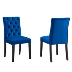 Set Of 2 Duchess Performance Velvet Dining Chairs - Modway -Restaurant Furniture Store GUEST 60b704fd d3a8 434a a5e4 fd4937bb73b4