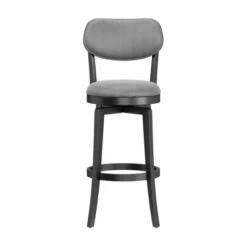 31" Sloan Swivel Barstool Black/Gray - Hillsdale Furniture -Restaurant Furniture Store GUEST 629888a5 0bf9 44d8 88b0 f967b8ed546a