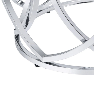 Marcy Round Dining Table Chrome - Picket House Furnishings 7 Marcy Round Dining Table Chrome - Picket House Furnishings - Image 5